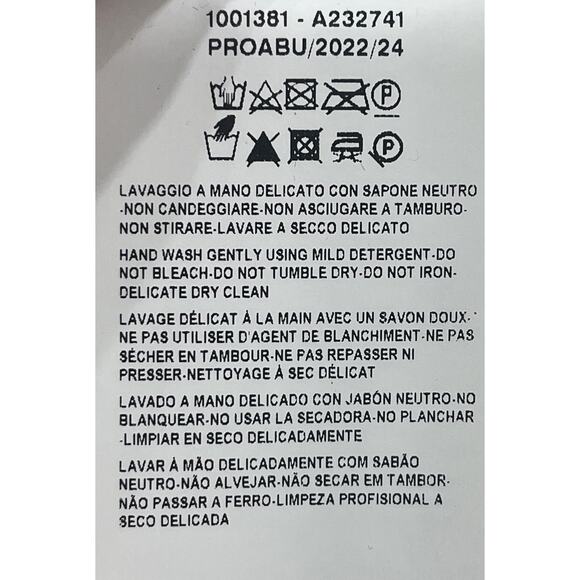 M2-39 VERSACE Women's Greca Panties Triangle Bikini Cotton White Size 2/Small - Picture 9 of 10